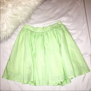 80s’ Vivid colored flare skirt